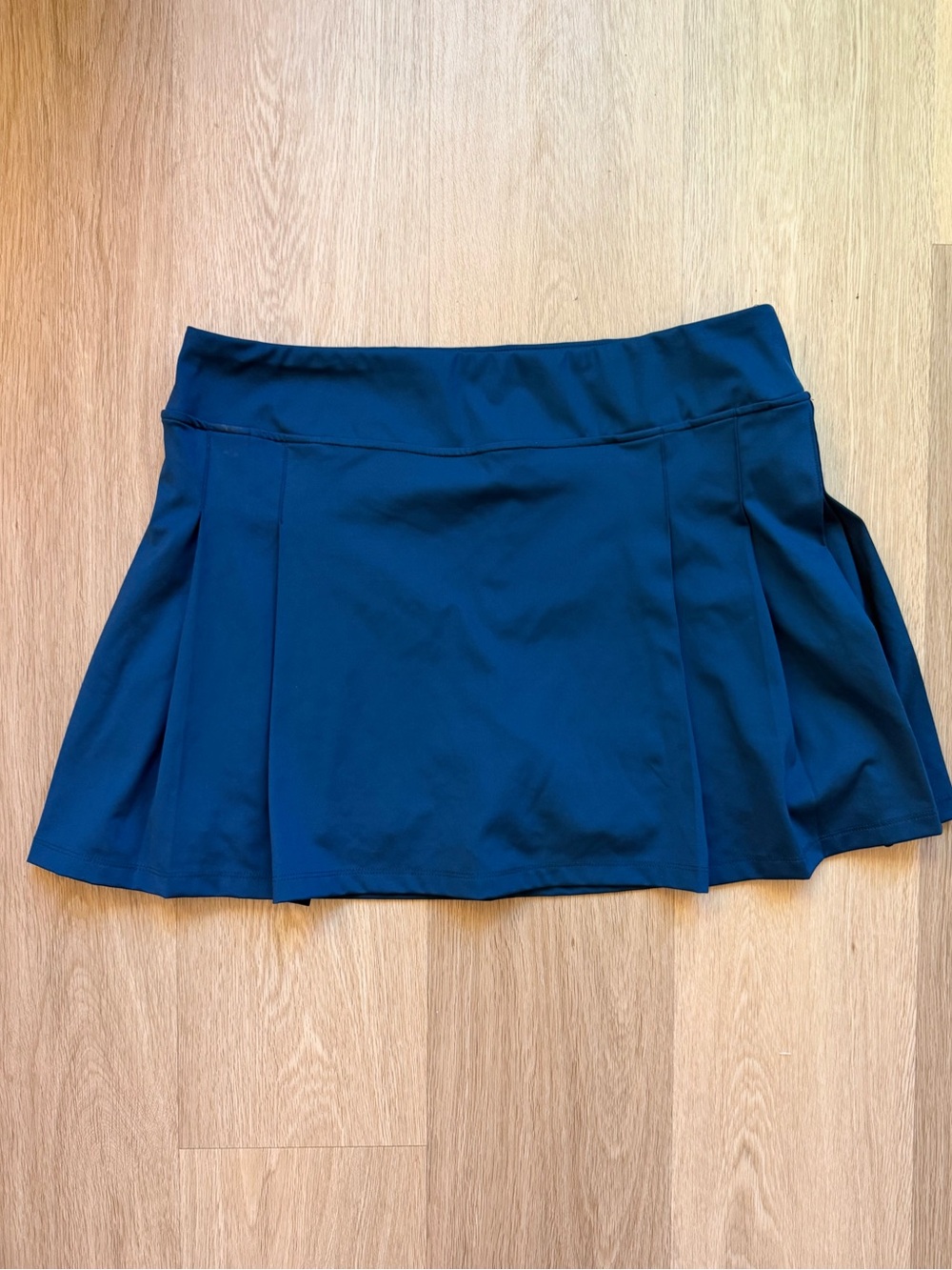 Tommy Bahama Active Blue Pleated Golf Tennis Skort Built-In Shorts Womens XL